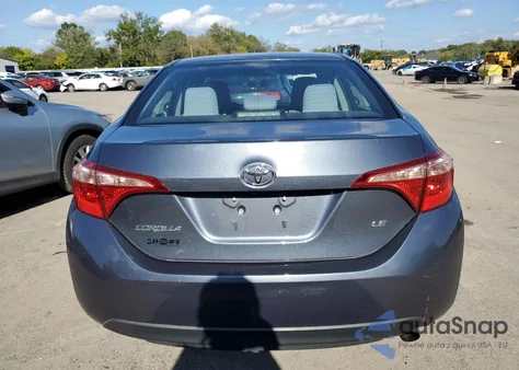 2017 Toyota Corolla L из США, поврежденный, VIN 2T1BURHE5HC960403